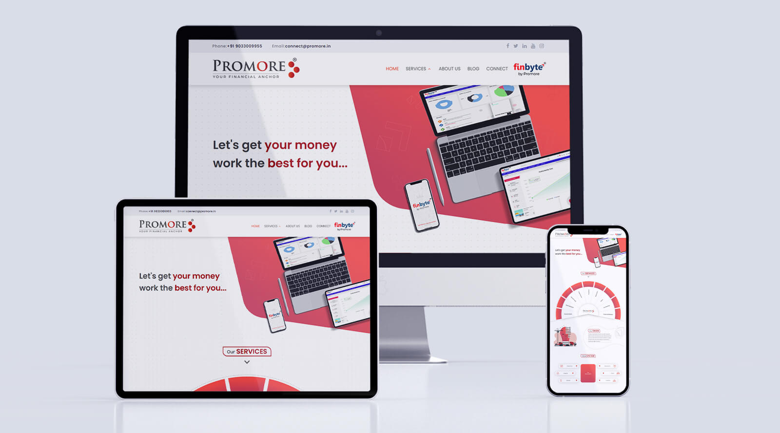Promore Web Design Project Showcase By Windzoon