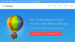 Site-Origin WordPress Page Builder Plugin