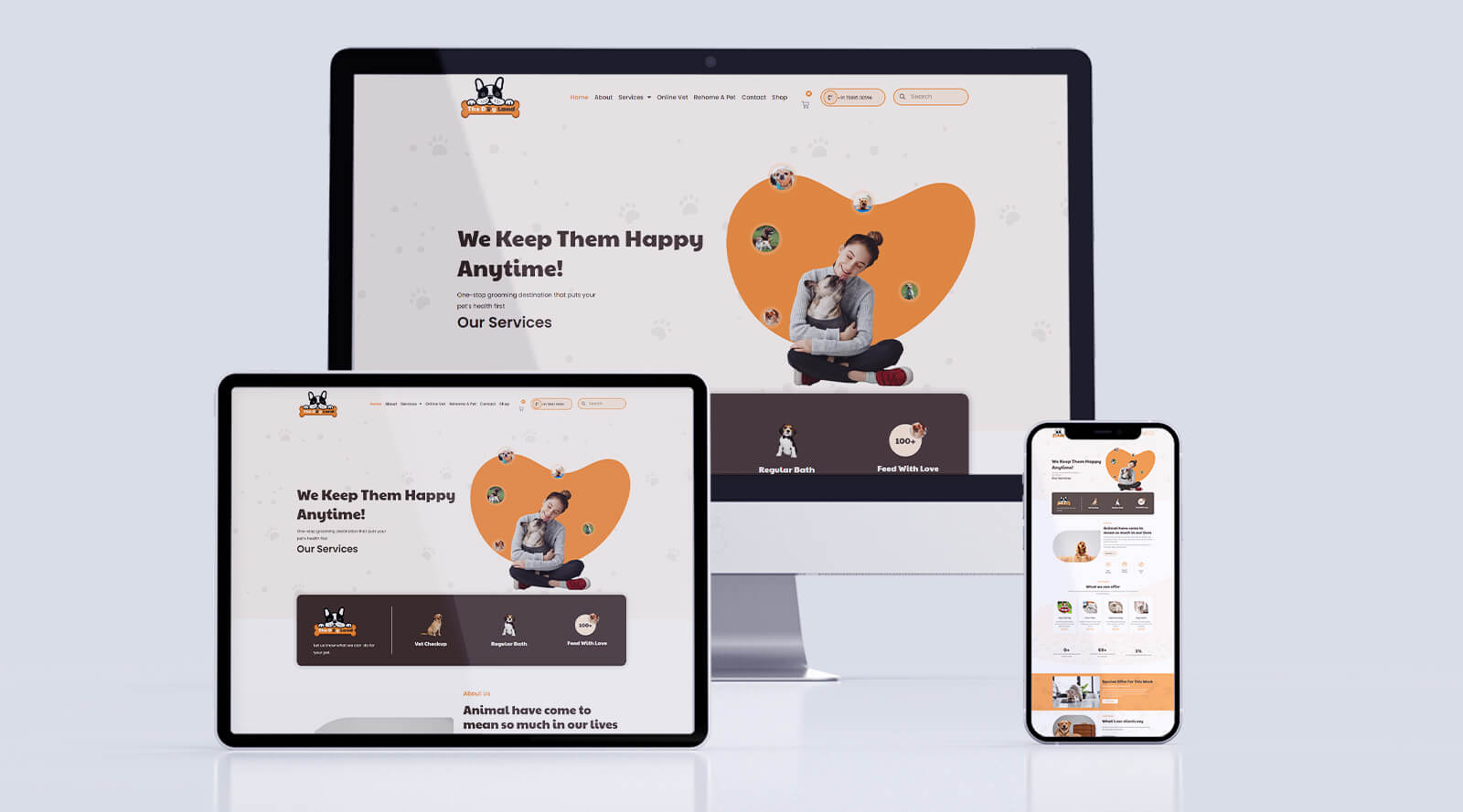 The Dog Land Vibrant ECommerce WebStore Design By Windzoon